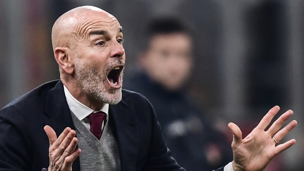 Stefano Pioli (©AFP)